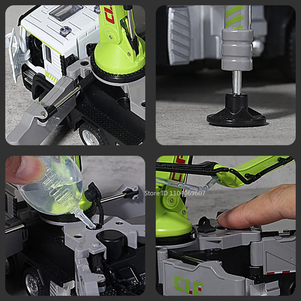 لعبة شاحنة رش للأطفال، مصنوعة من المعدن المصبوب، م...