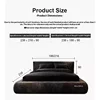 Modern Unique Beds Under Storage Nightstands Queen Size Bed Frames Headboard Luxury Camarotes Para Dormitorio Home Furniture 5 Modern Unique Beds Under Storage Nightstands Queen Size Bed Frames Headboard Luxury Camarotes Para Dormitorio Home Furniture 5