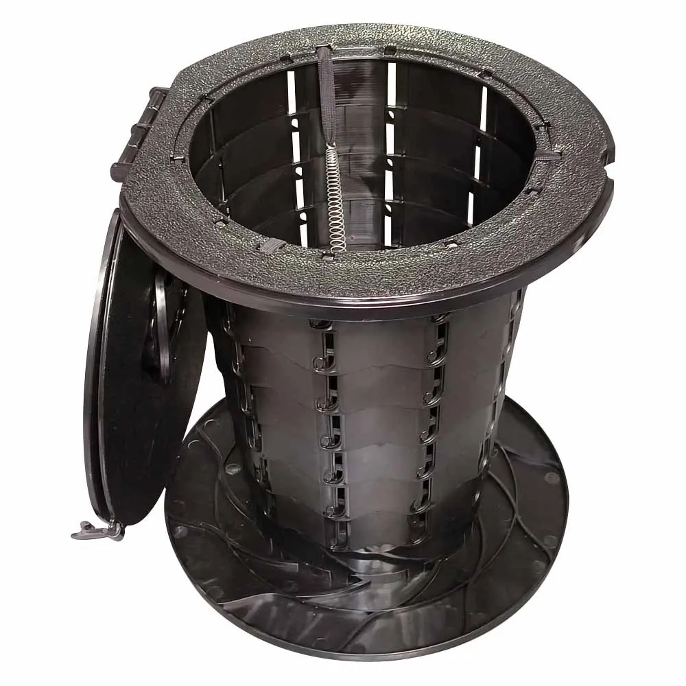 Outdoor Camping Car Emergency Toilet Plastic Folding Portable Mobile Toilet Small Simple Emergency