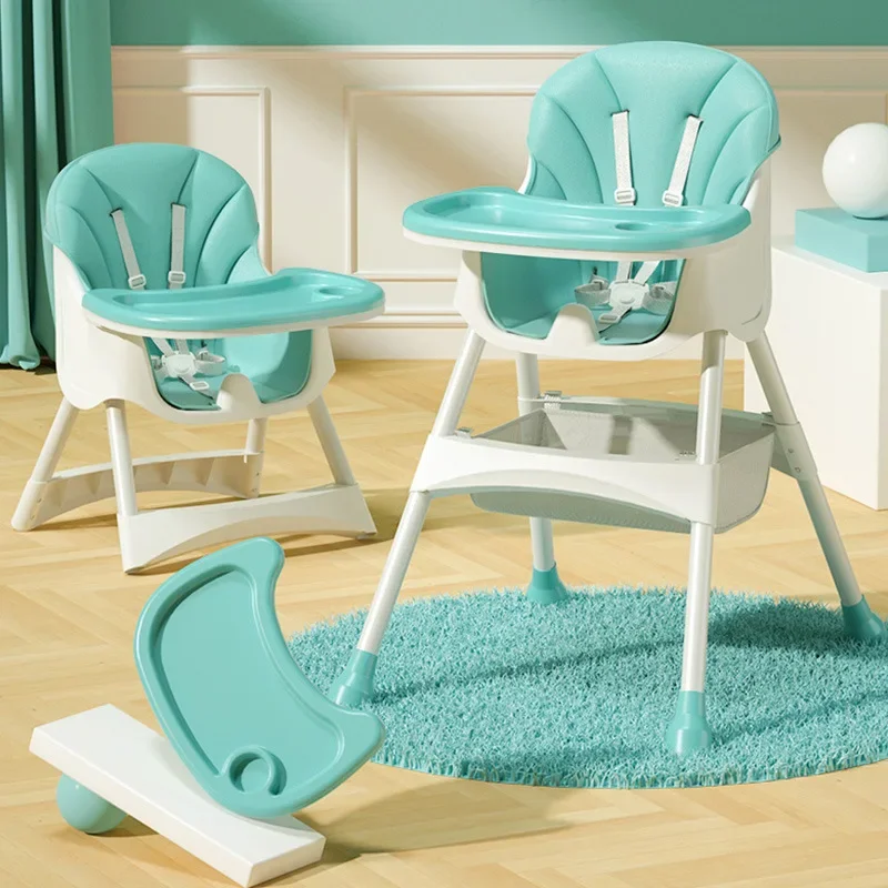 European Style Baby Dining Chair Multifunctional Seat for Household Children's Meals Detachable Seat Children's Dining Chair