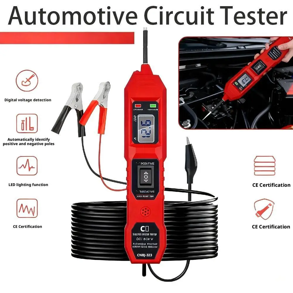 The Newest Electric Circuit Tester CNBJ-823 Automobile Electrical System Tester With Power Switch Vehicle Diagnostic Tool