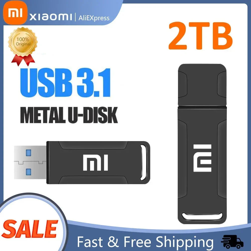 2023XiaomiUSBDriveUDisk1TB2TBPenDriveEncryptedMemoryStick