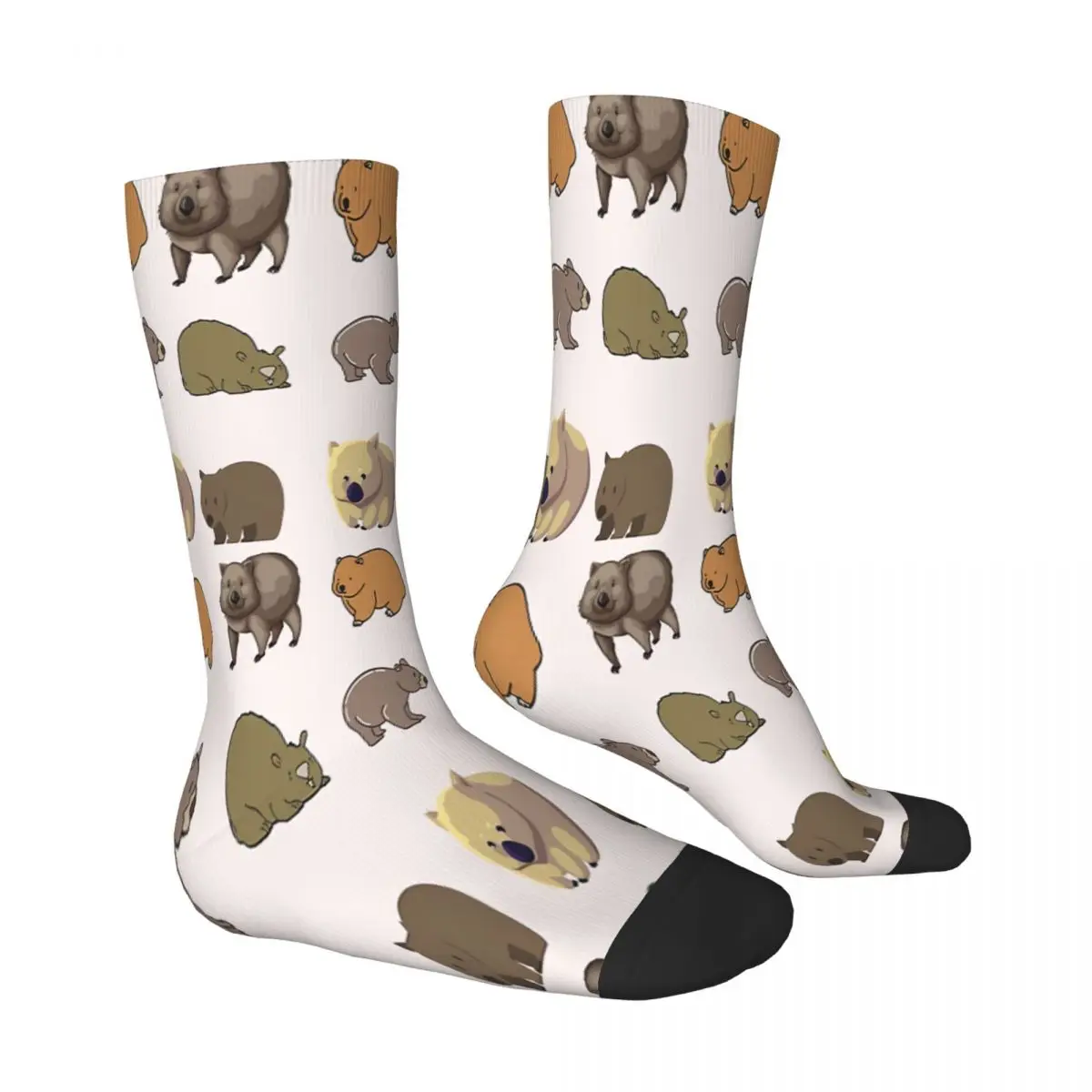 Wombat Best Gift For Wombat Lovers Animal Socks Male Mens Women Autumn Stockings Printed