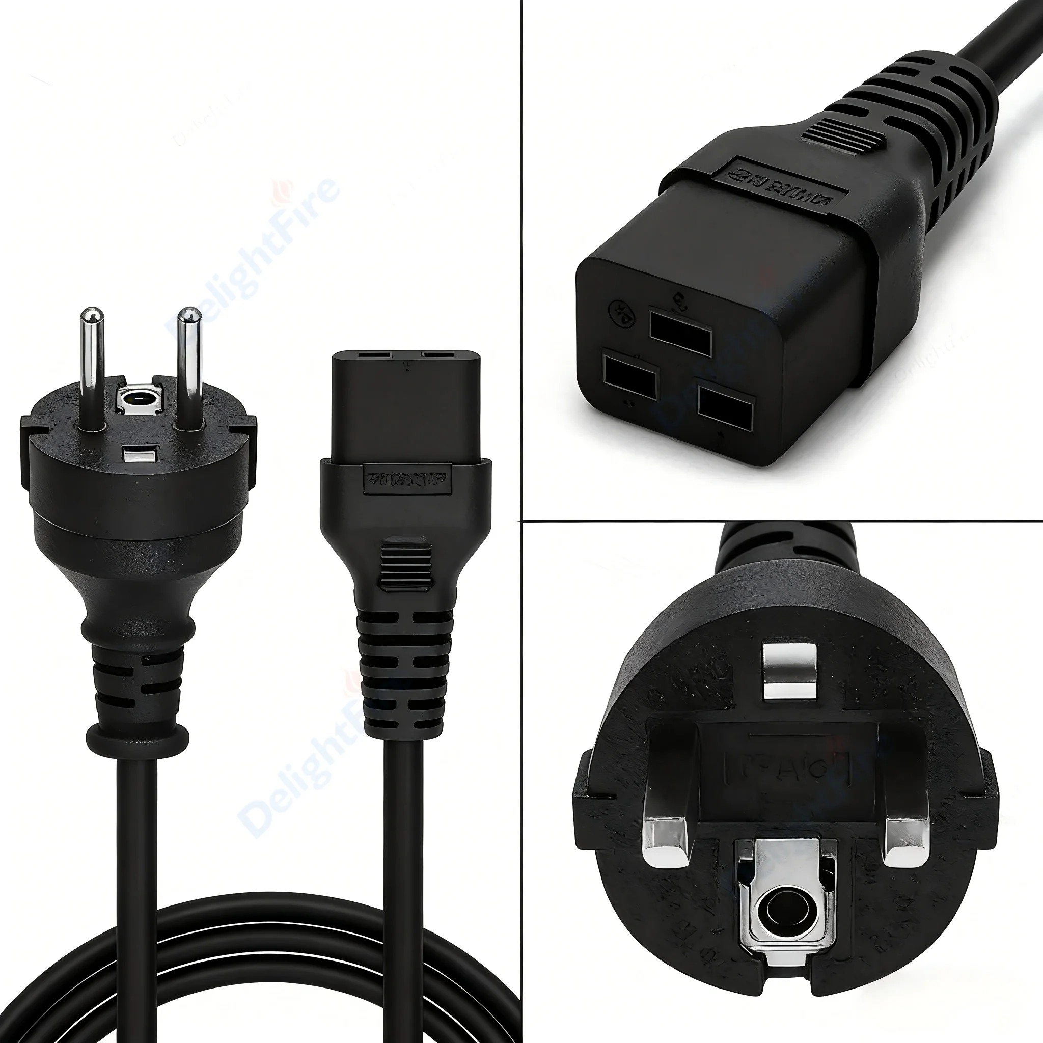 IEC320 C19 AC 전원 연장 케이블 1.5m 1.8m AU US UK 플러그 전..