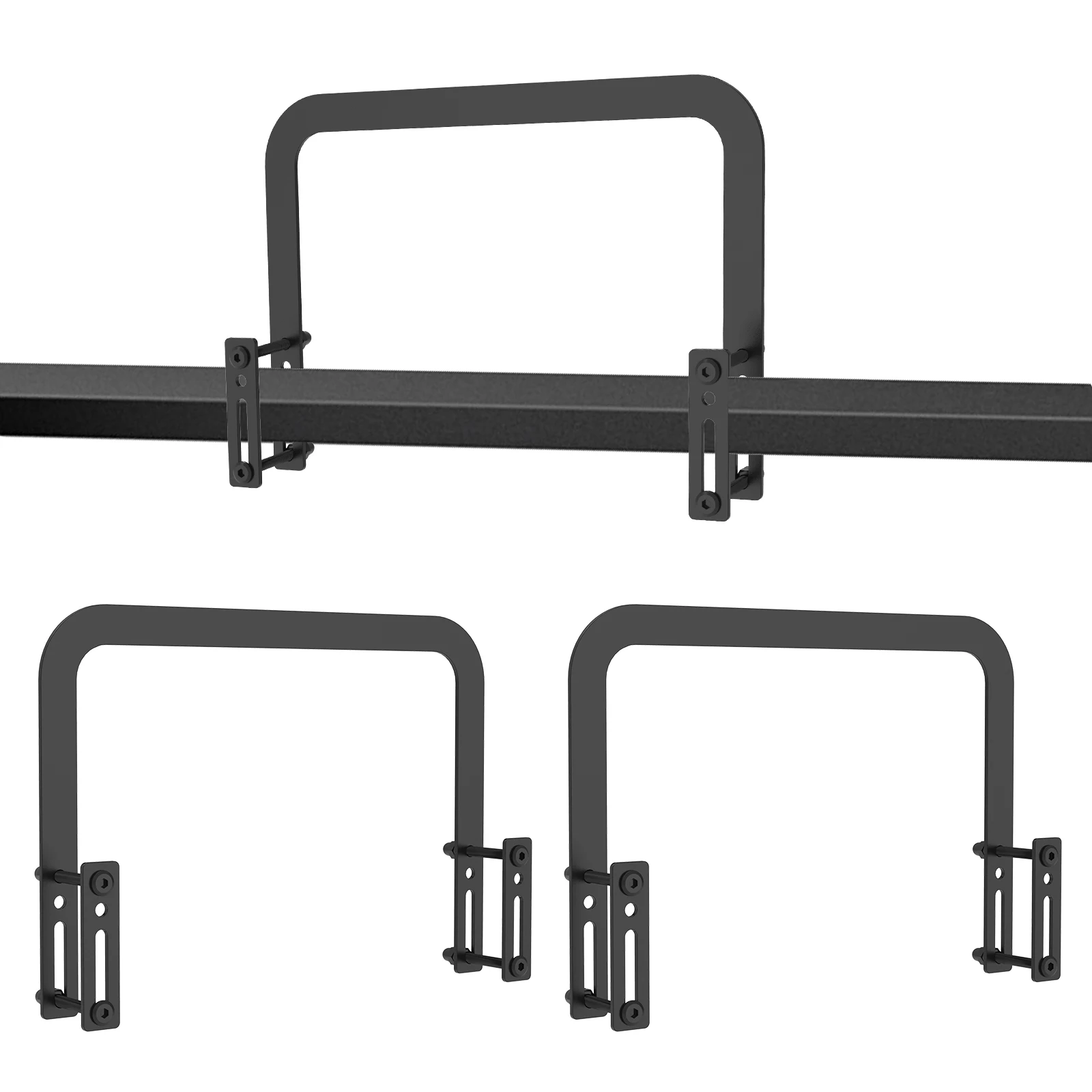 2Pcs Nonslip Mattress Slide Stopper Metal Mattress Gaskets Adjustable Mattress Retainer Bar Furniture Accessories for Bedroom