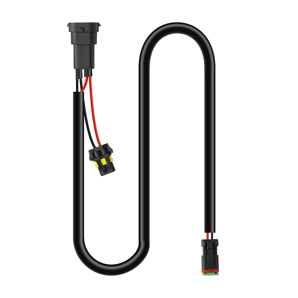 H11 H8 to Deutsch DT DTP Bulb Socket Female Adapter Connector for