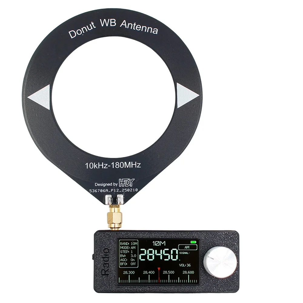 SI4732 0.5-108MHz 무선 스펙트럼 분석기 미니 포켓 LSB USB AM FM 풀밴드 라디오 수신기 (안테나 포함) HF SW MW VHF 라디오
