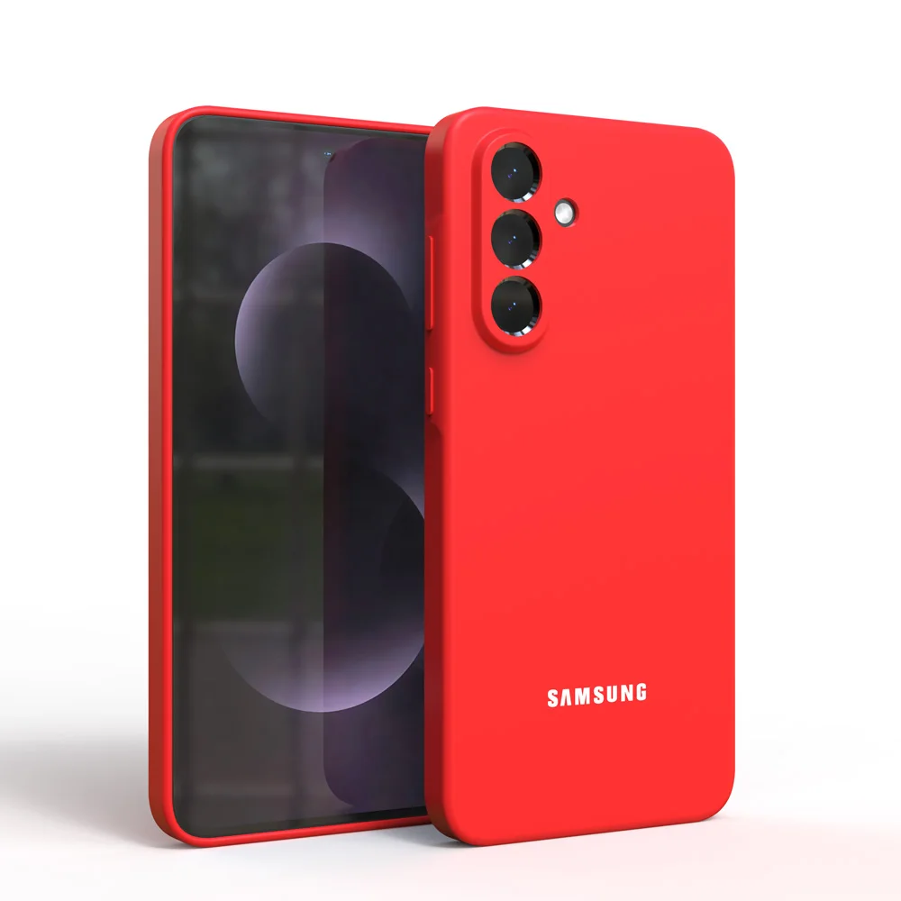 Silky Silicone Soft-Touch Protective Phone Case Cover