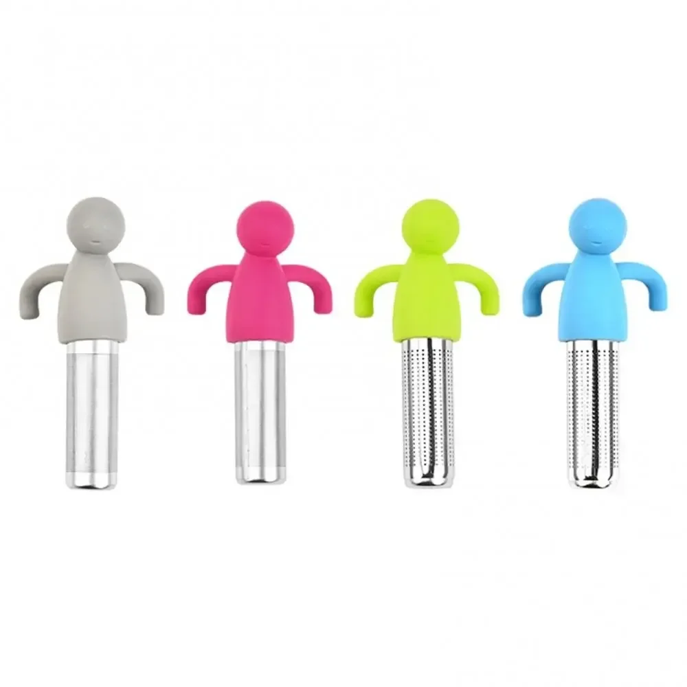 Stainless Steel Tea Infuser Kitchen Accessory Household Use Reusable Metal Makeup Brushes  Massage Kitchen Dining Bar Garden