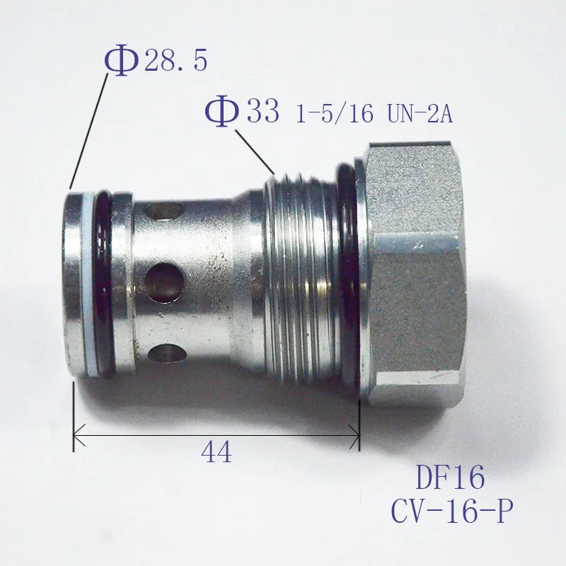 

Вставка резьбы CV16/фотоконусный сердечник клапана, односторонний клапан, клапан для поддержания давления, гидравлический клапан