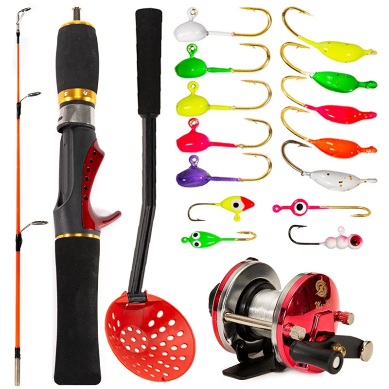 

Многофункциональная удочка для подледной рыбалки с катушкой, комплекты с чехлом для сидений