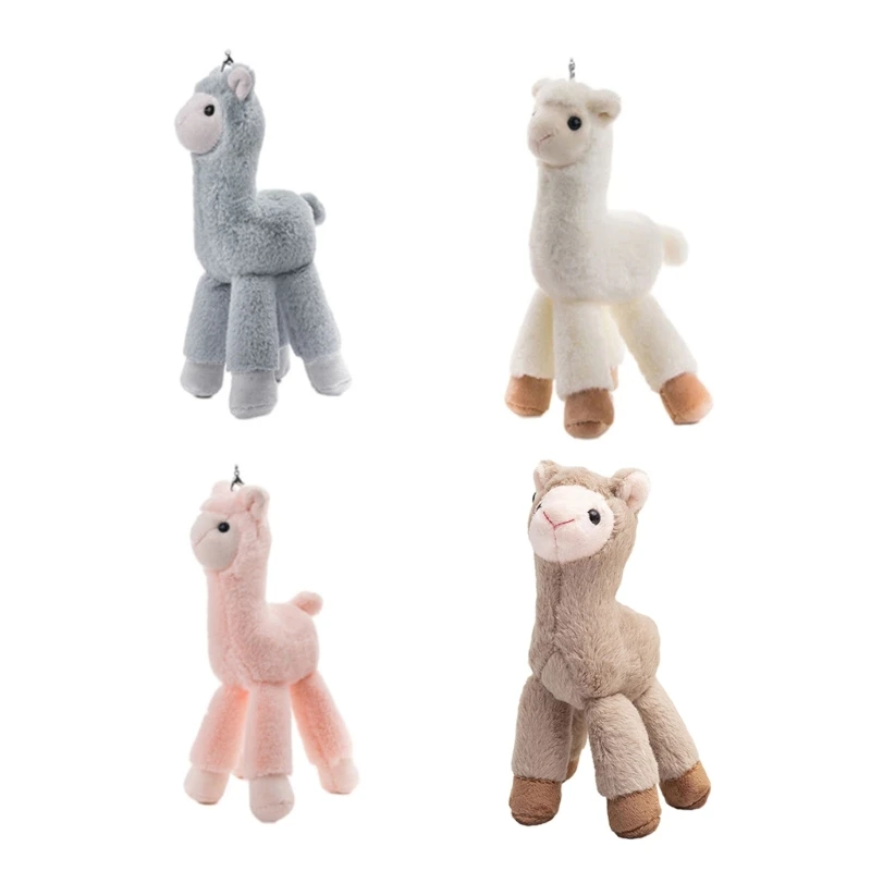 

Кукла Альпака, школьный кулон, брелок, пушистый альпака, милый шарм для игрушечной машины