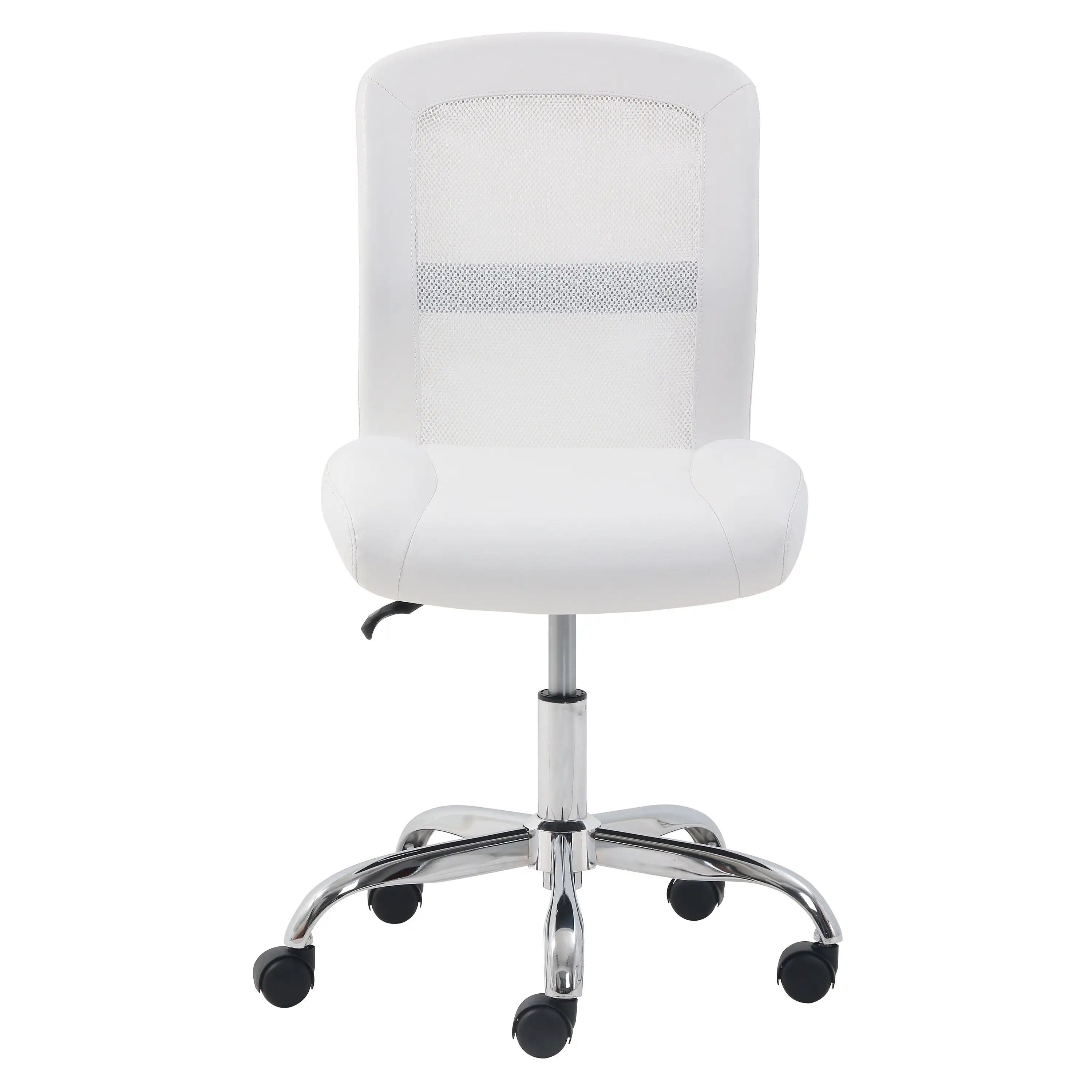 Description Picture 6 of itemComputer Chair Padded Seat with Mid-Back Rolling Casters Durable Metal Base Home Office