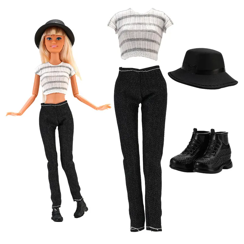 Stylish Mini Doll Suitcase with Trendy Outfits - Perfect Toy Gift