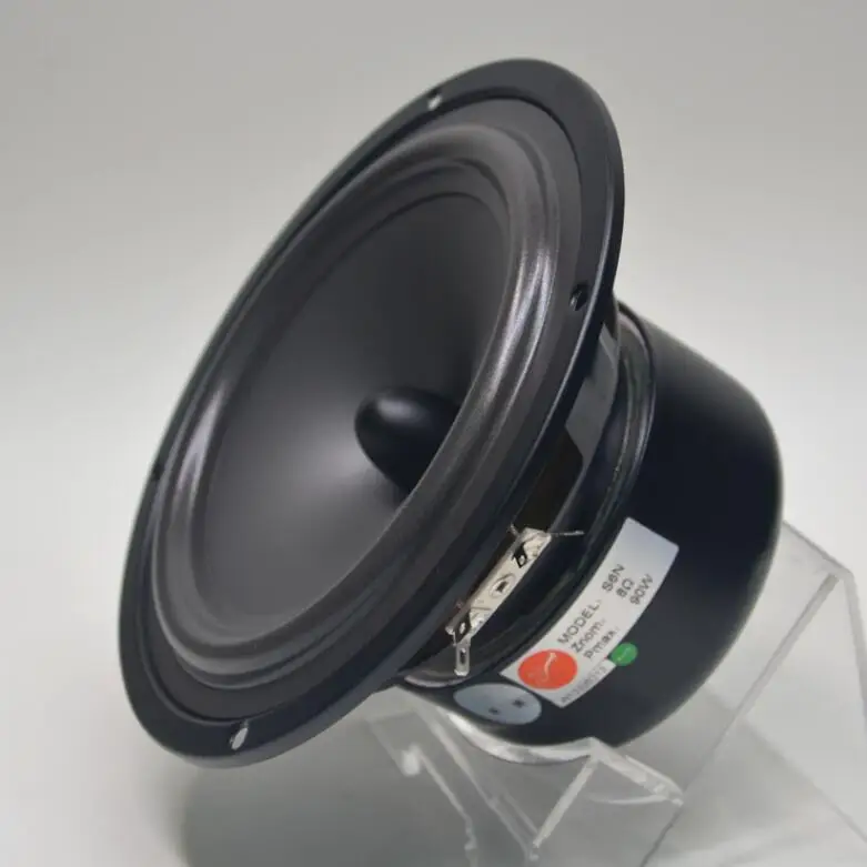 B-404 Hivi S6N 6.5inch Mid Bass Speaker Shielded Antimagnetic Magnetic Circuit Ferrite Voice Coil 25mm 90W 8 Ohm 1 PCS