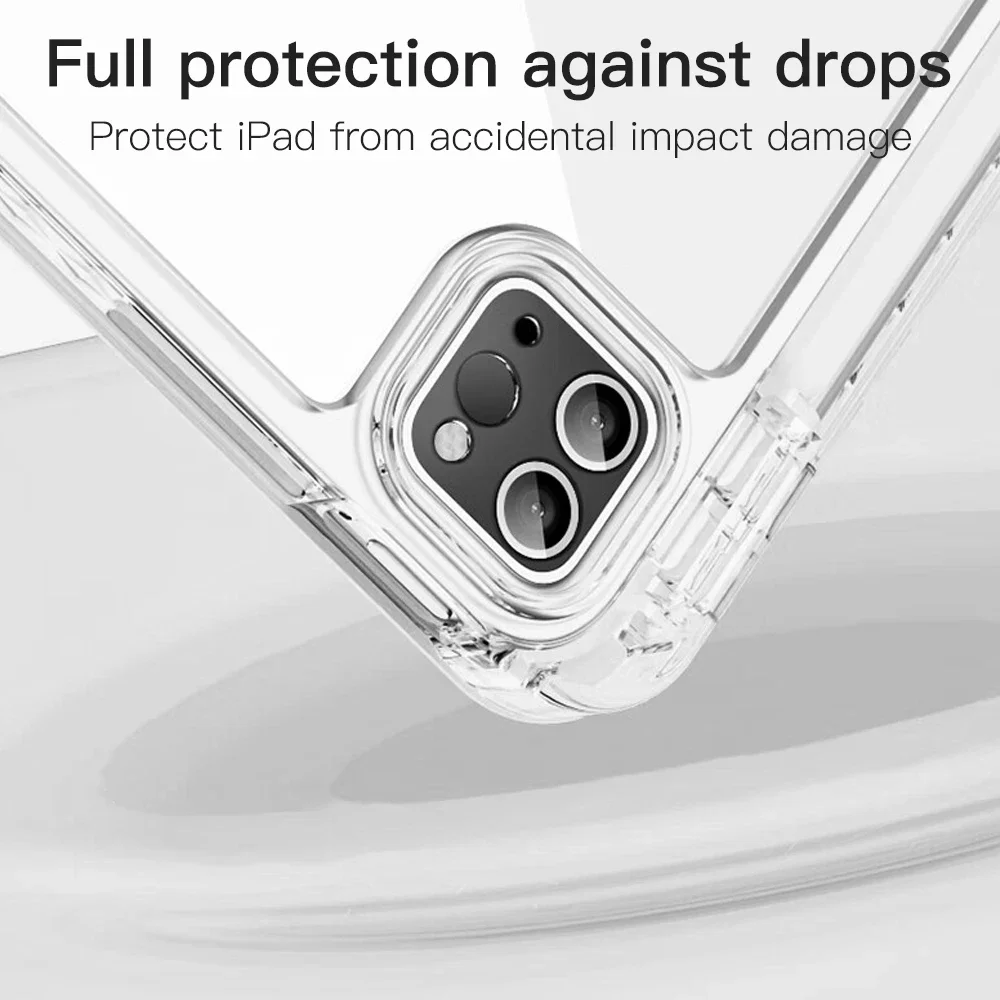 Slim Protective Tablet Case with Pencil Holder and Cover - Enhanced Durability and Style