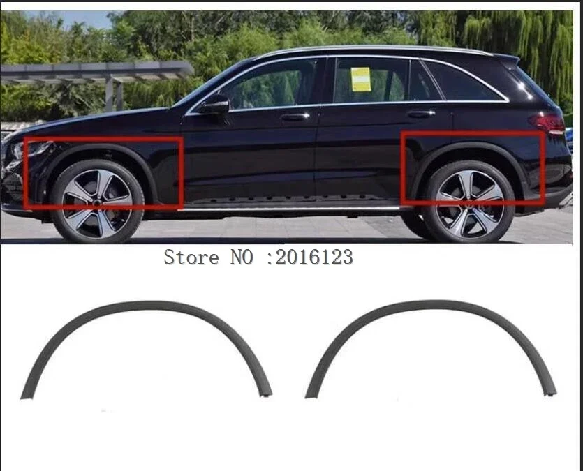 

2016-2018 for mercedes-benz W253 GLC200 GLC260 GLC Wheel arch trim Bumper Leaf Trim Panel Automobile Wheel Eyebrow