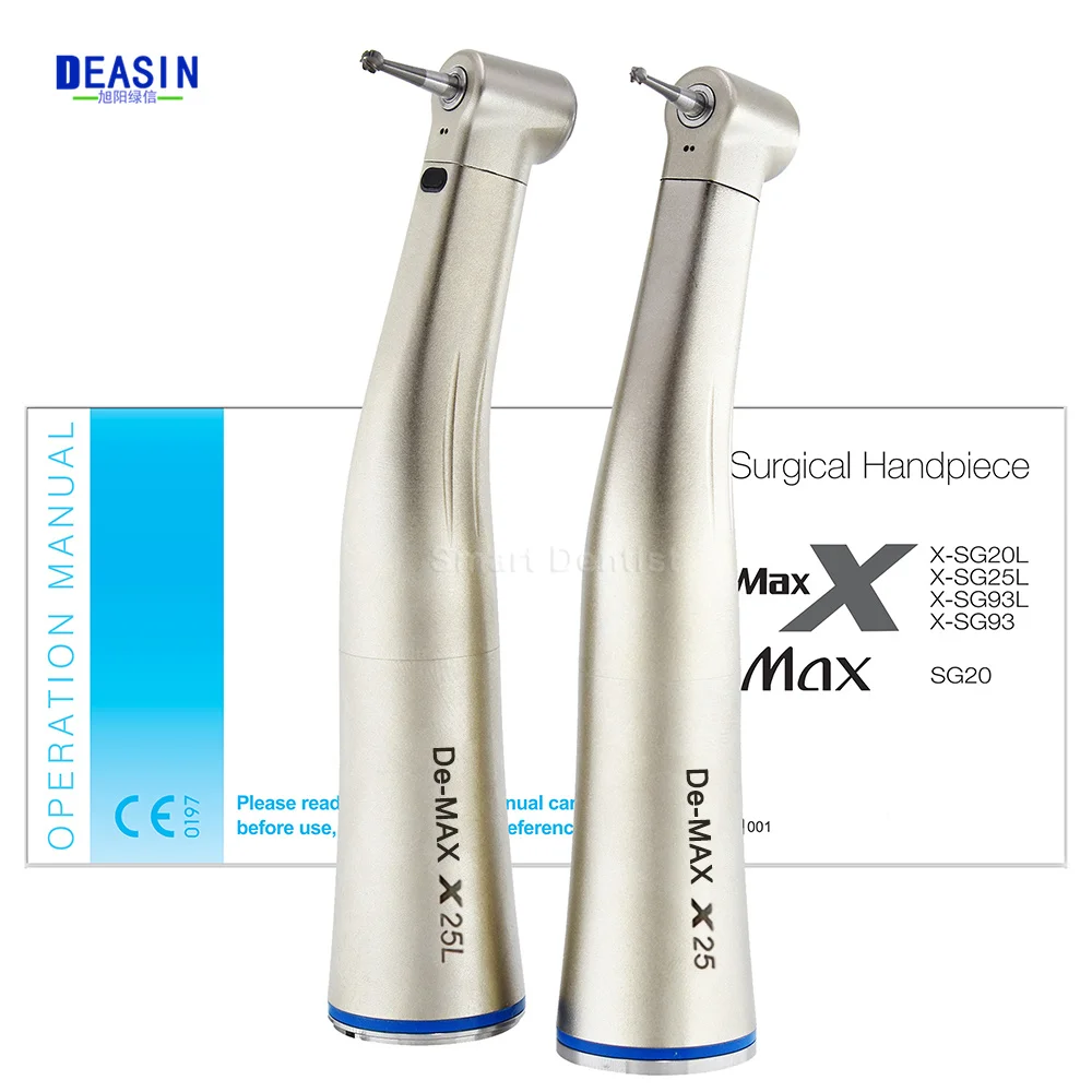 

Dental Handpiece X25L LED Fiber Optic Electric1:1 Motor Contra Angle Handpiece N-S K TYPE Handpiece