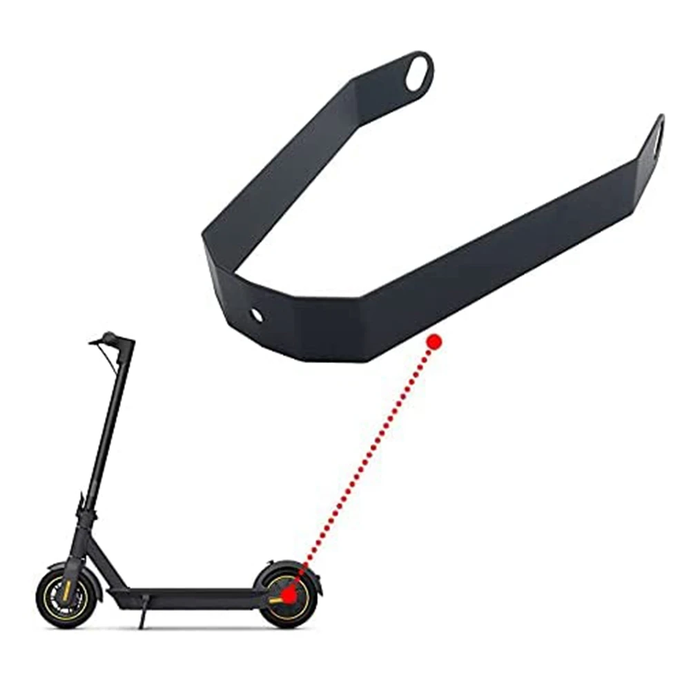 Staffa Parafango Posteriore Per Scooter Elettrico Segway Ninebot G30 Max Nero