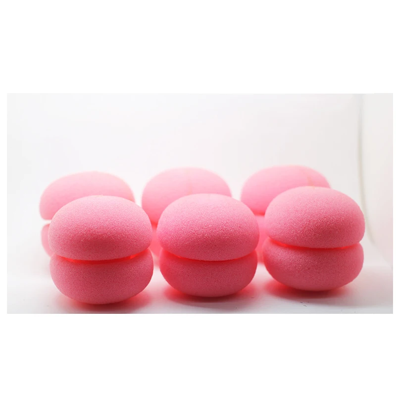 Hair Curlers Cute Hair Rollers Curler Soft Sponge Foam Balls Curling Rollers Care Lovely Curling Tools