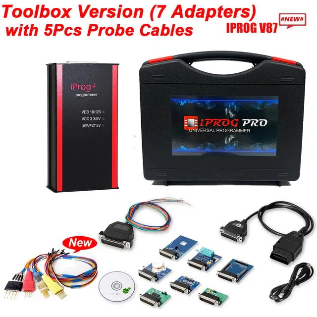 7 adapters and Probe