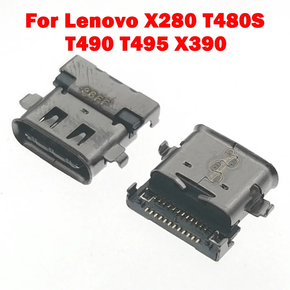 1-10 Pz Usb Tipo C Jack Connettore Porta Di Alimentazione Cc Per Lenovo Thinkpad X280 T490 T480S X390 L13 T590 Laptop Usb-C Presa Jack