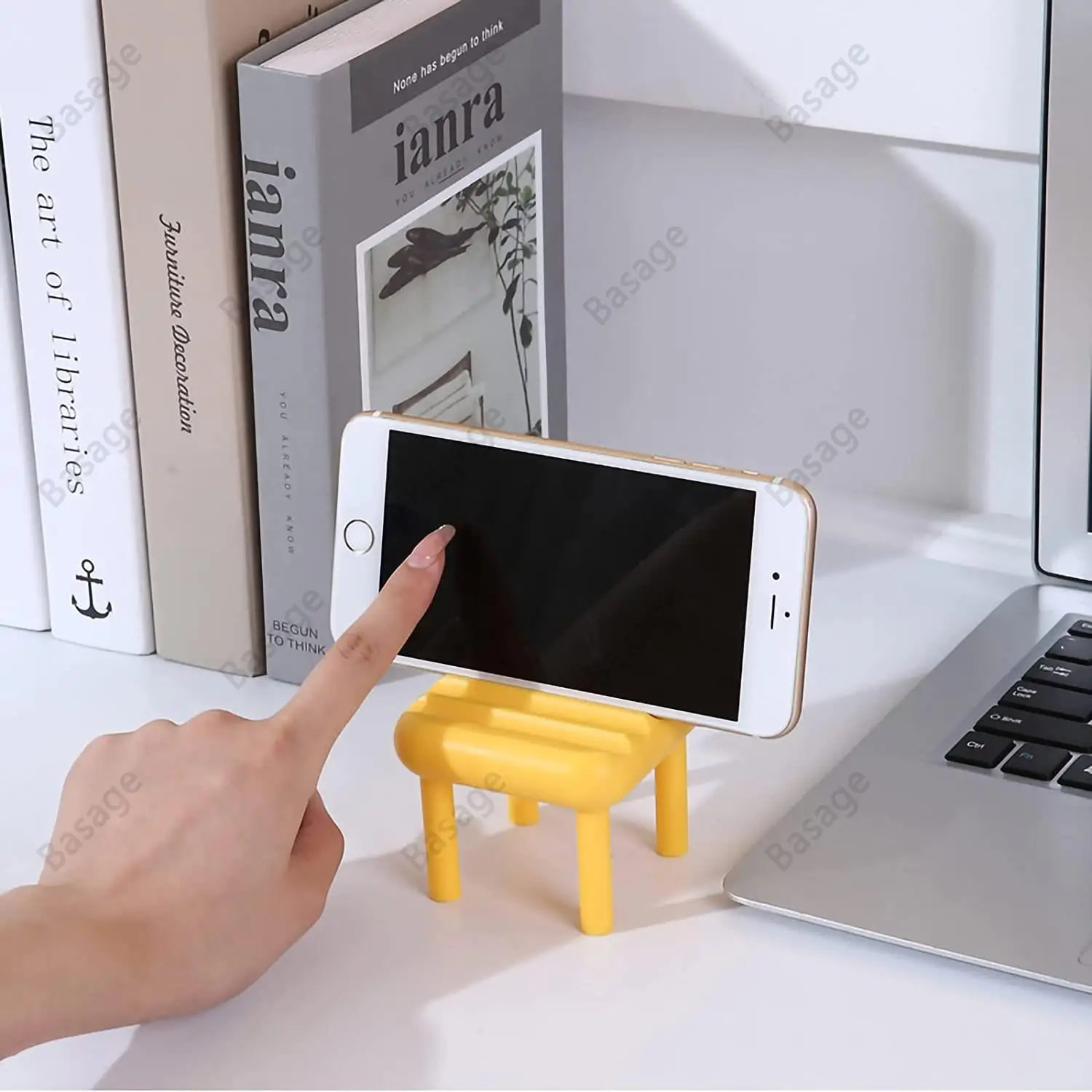 Décoration de modèle de chaise de bureau pliante miniature pouvant être  utilisée comme support de téléphone portable, décoration de chaise  mignonne, une chose, chaise pliable Mi