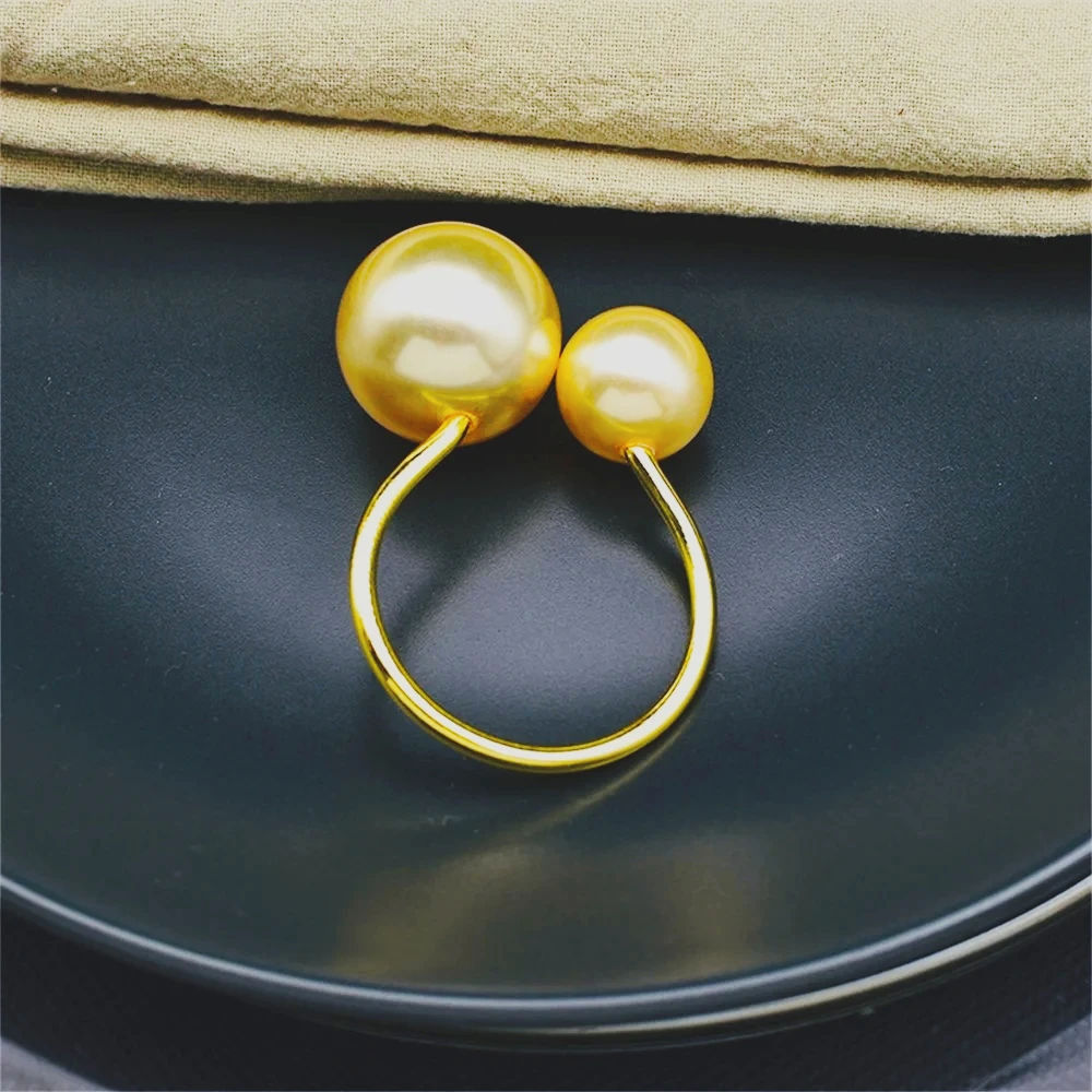 New champagne gold napkin ring simple creative decorative mouth cloth napkin ring buckle 12/PCS christmas napkin rings