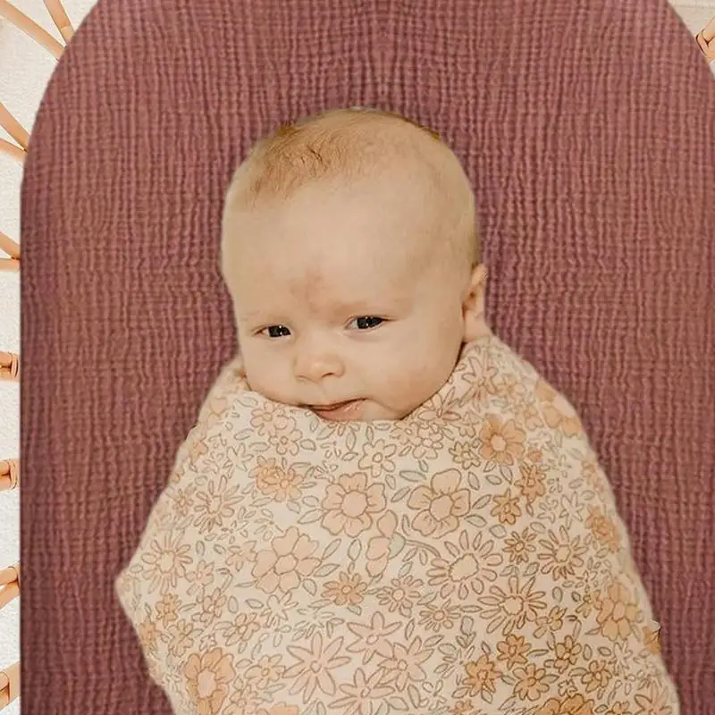 Baby Muslin Fitted Crib Sheet 5