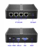 Celeron J1900 Fanless Industrial box PCs Quad Core 4x i211 E3825 N2840 Firewall Mini Router HD VGA Office Business Mini Computer 4