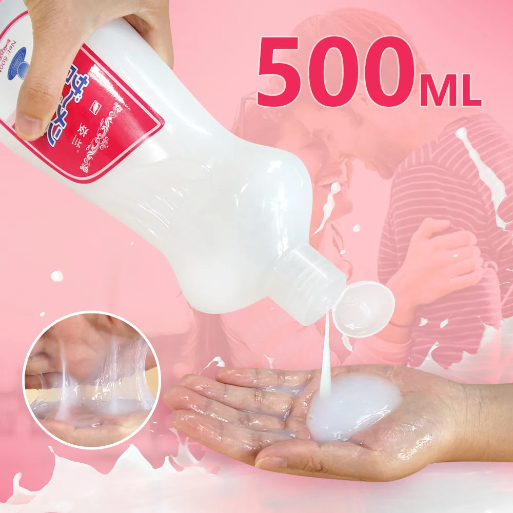 Sex Lubricant Lubricant for Sex 500Ml Water Based Lubricantion For Session Vagina Anal Oil Adults Masturbators Viscous Lube Couples Game Sex sex lubricant