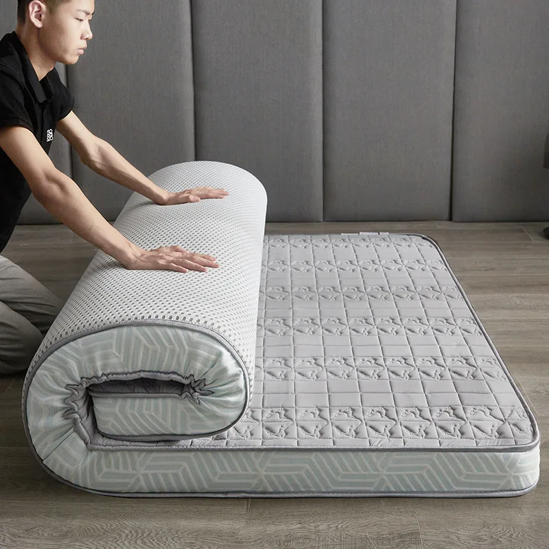 Simple Style Knitted Cotton Mattress for Rental Dormitory Student Cushioning Memory Hard Cotton Tatami Cushioning