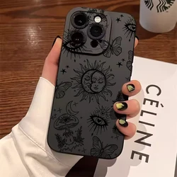 Celestial Moon and Sun Design Printed Phone Case Cover - Galaxy S23 Ultra (1)