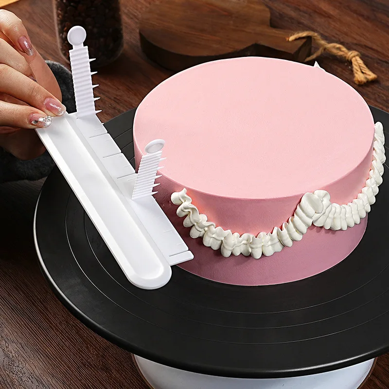 Cake Arc Ruler Decorating Graduated Scale Cake Baking Measure Pastry Art Tools Swag Marker Dividing Garland Sugarcraft