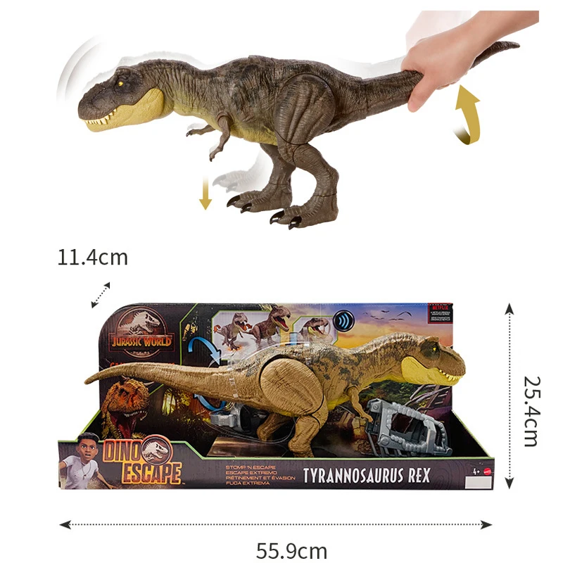 Jurassic World T-Rex Fuga Extrema - Jurassic World - Mattel :  : Brinquedos e Jogos