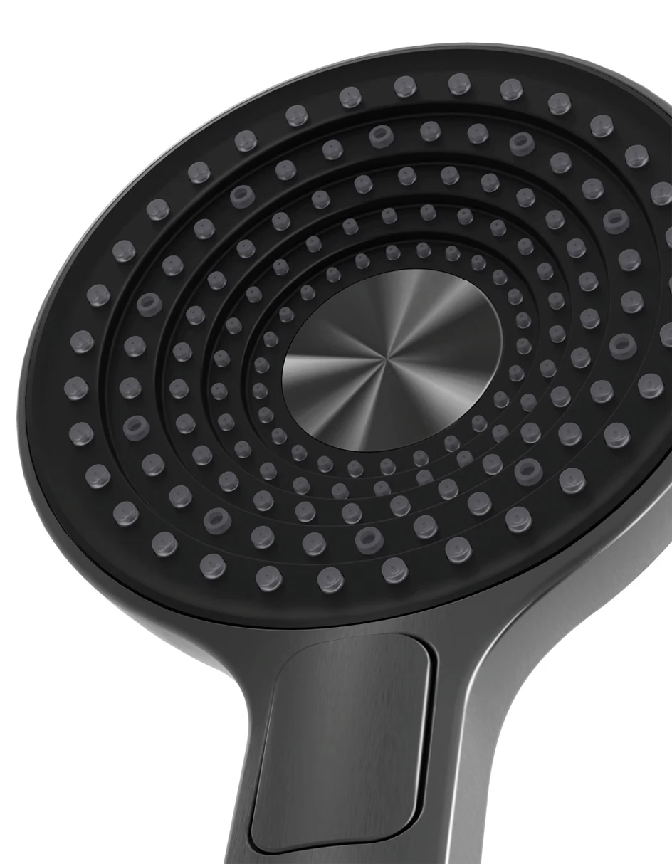 VGX Concealed Thermostatic Shower System Set Temperature Digital Display Shower System Rainlfall Bathroom Shower Faucet Set