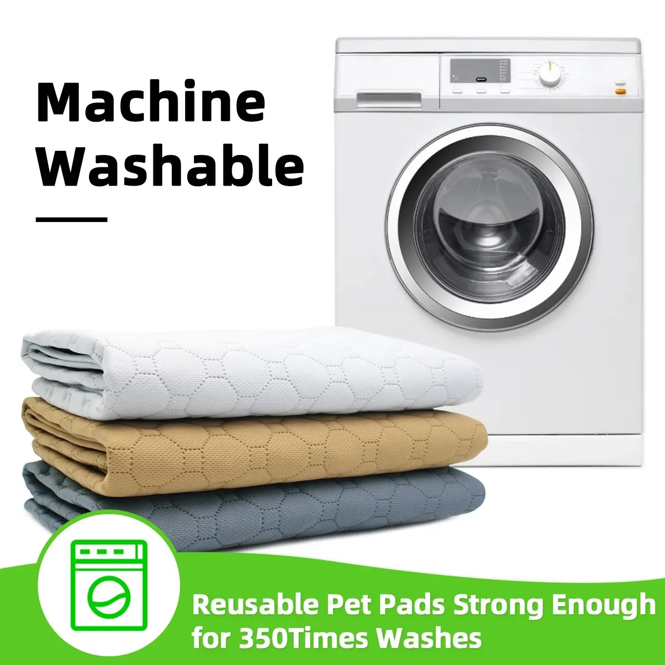 1PC Super Absorbent Washable Pee Pad for Cats Small Animal Reusable Non-Slip Puppy Pads Pet Training Pads Waterproof Dog Pee Pad dog pee pad dog training pad