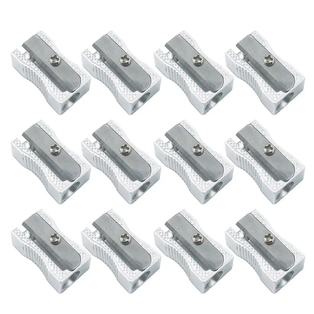 

Compact Pencil Sharpener Compact Pencil Sharpener with Non-slip Base School Stationery Gift Set for Students Portable for Office