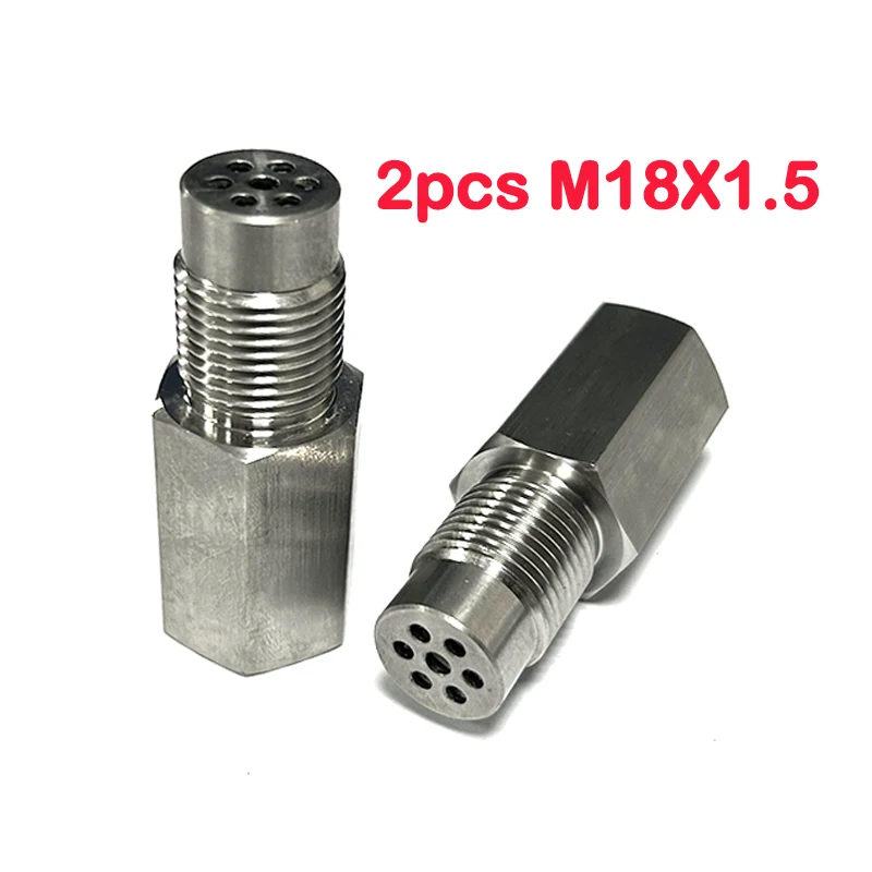 2Pcs O2 Sensor Spacer,Universal Straight Oxygen Sensor