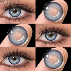 Vibrant Colored Eye Contact Lenses - Blue, Green & Brown Hues (Violet Mirage)