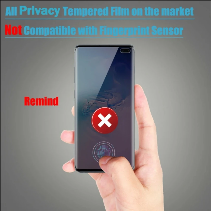 Premium Privacy Tempered Glass Screen Protector with Auto Install Kit - Anti-Spy Technology for Ultimate Screen Security