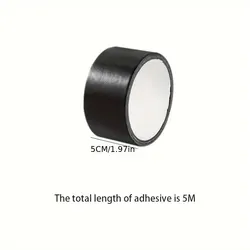 Black Cloth-Based Adhesive Tape for Durable Leather and Cushion Repair (5cmX5m G2083A)