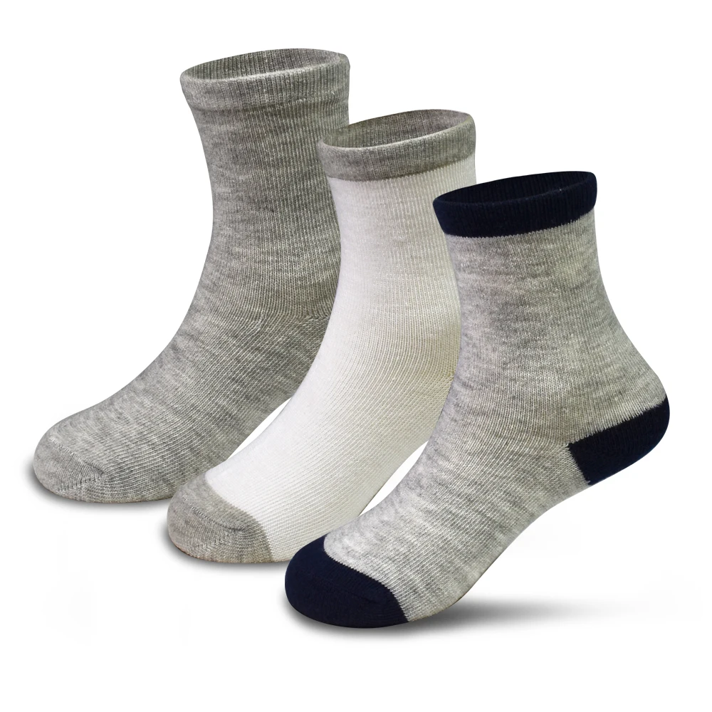 24 Pairs （Boy Toddler Baby Crew Socks （1-14Years Old） Soft breathable Socks For Toddlers kids Boys Girls 2
