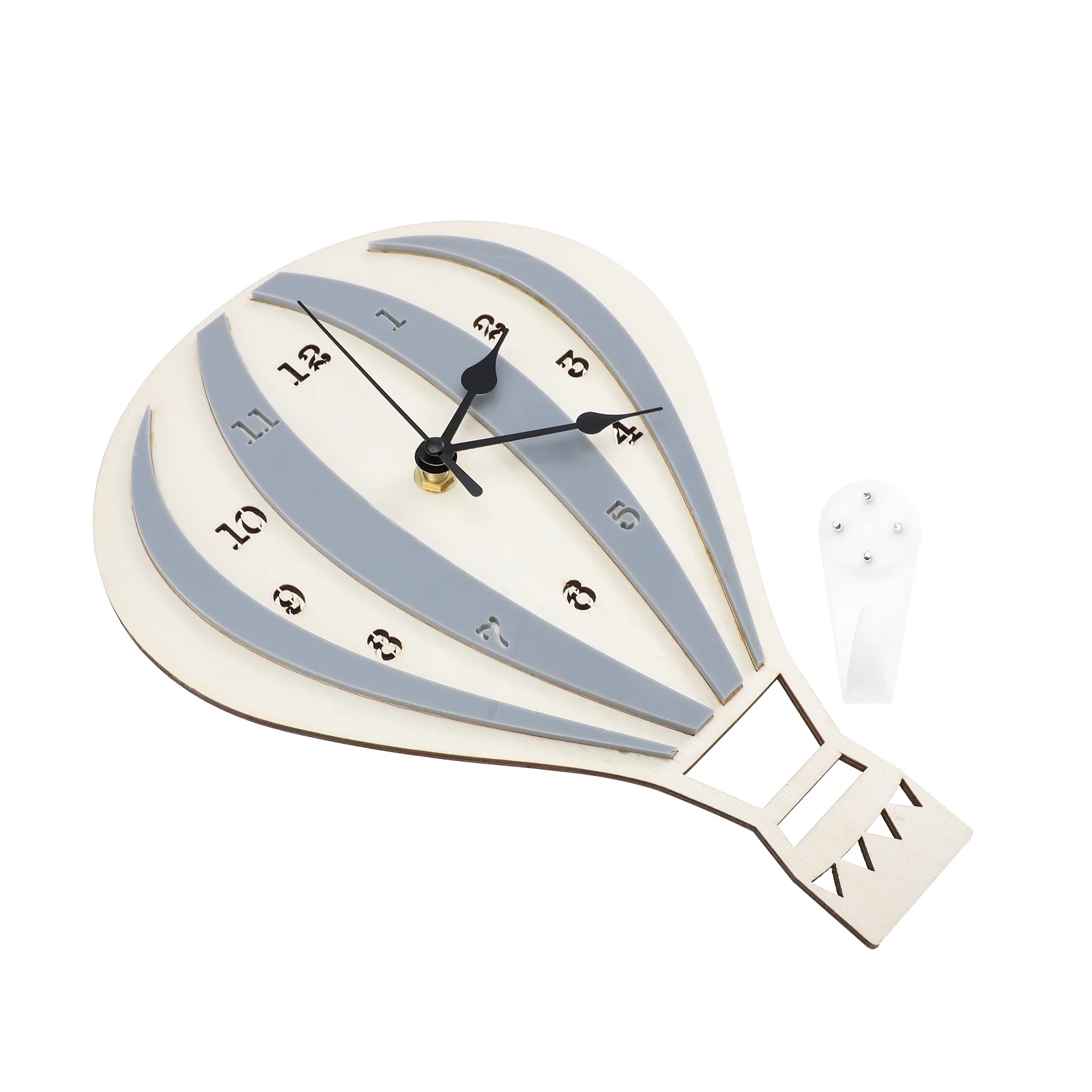 

Creative Kids Wall Clock Bedroom Clock Baby Room Hot Air Balloon Hanging Clock