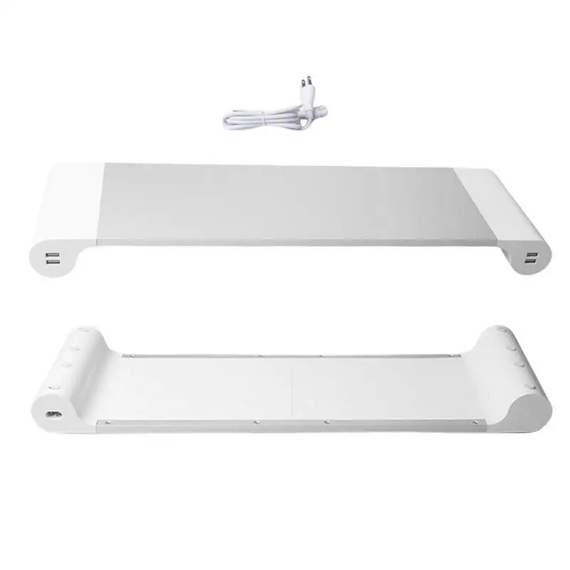Monitor-Stand-Riser-Aluminum-Alloy-Computer-Monitor-Dock-Base-USB ...