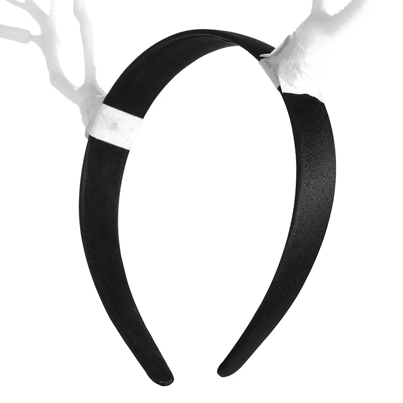 Long Antler Tree Branches Headband Props Horns Hair Accessory Christmas Party Cosplay Headpieces