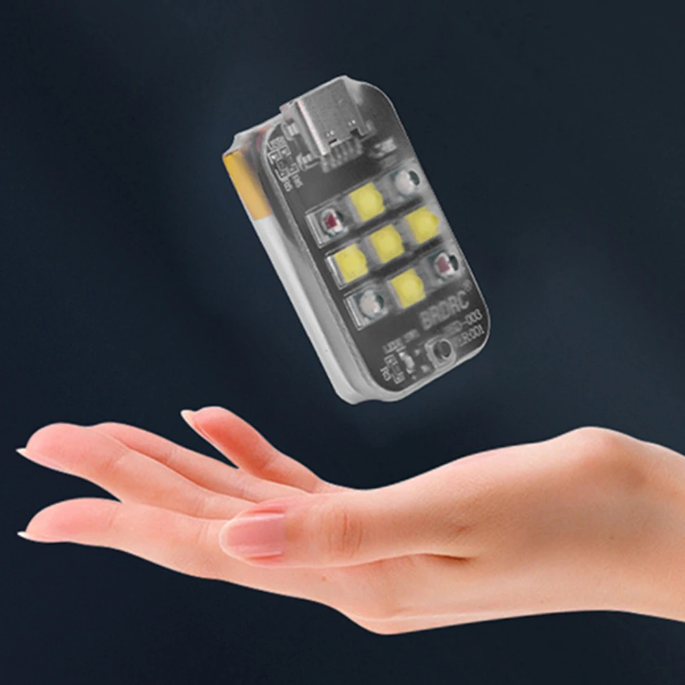 Night Flight Anti-collision Light USB Rechargeable Night Flying Signal LED Lamp 3 Modes Flash Indicator for DJI Avata Mini Mavic