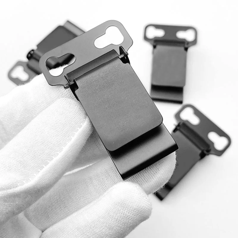 Clips Ceinture Universels En Acier Inoxydable Pour étui Kydex IWB - NEUF