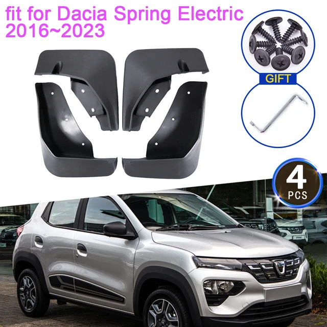 4x Mud Flaps for Dacia Spring EV Electric 2016~2023 Mudguards Splash Guards  Front Car Accessories 2022 2021 2020 2019 2018 2017 - AliExpress