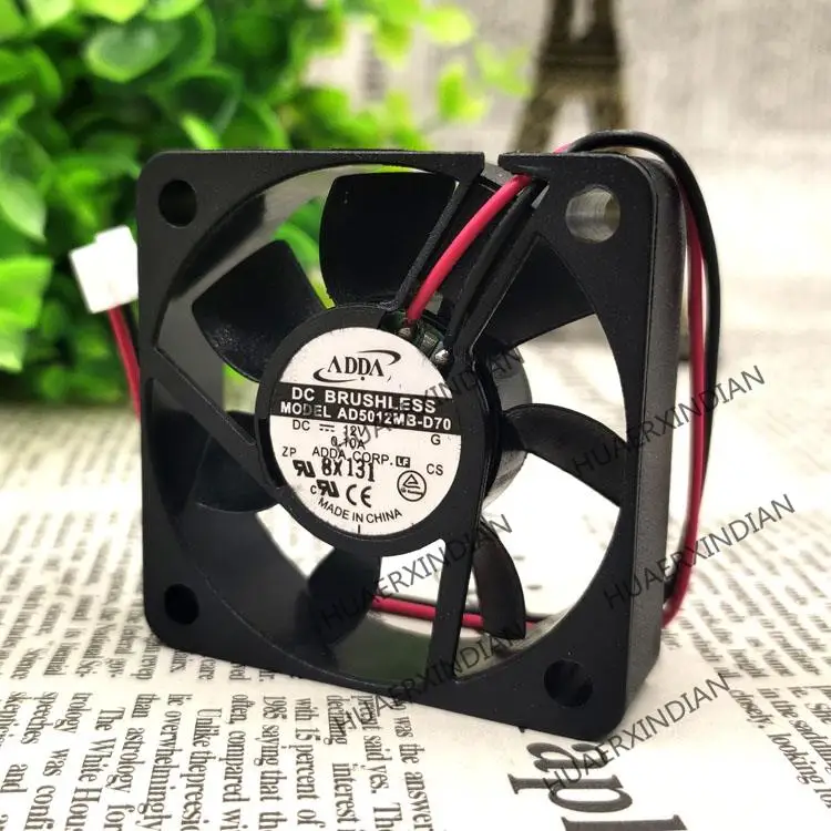 

New AD5012MB-D70 5015 12V 0.10A 5CM/ Cooling Fan Assembly Kit